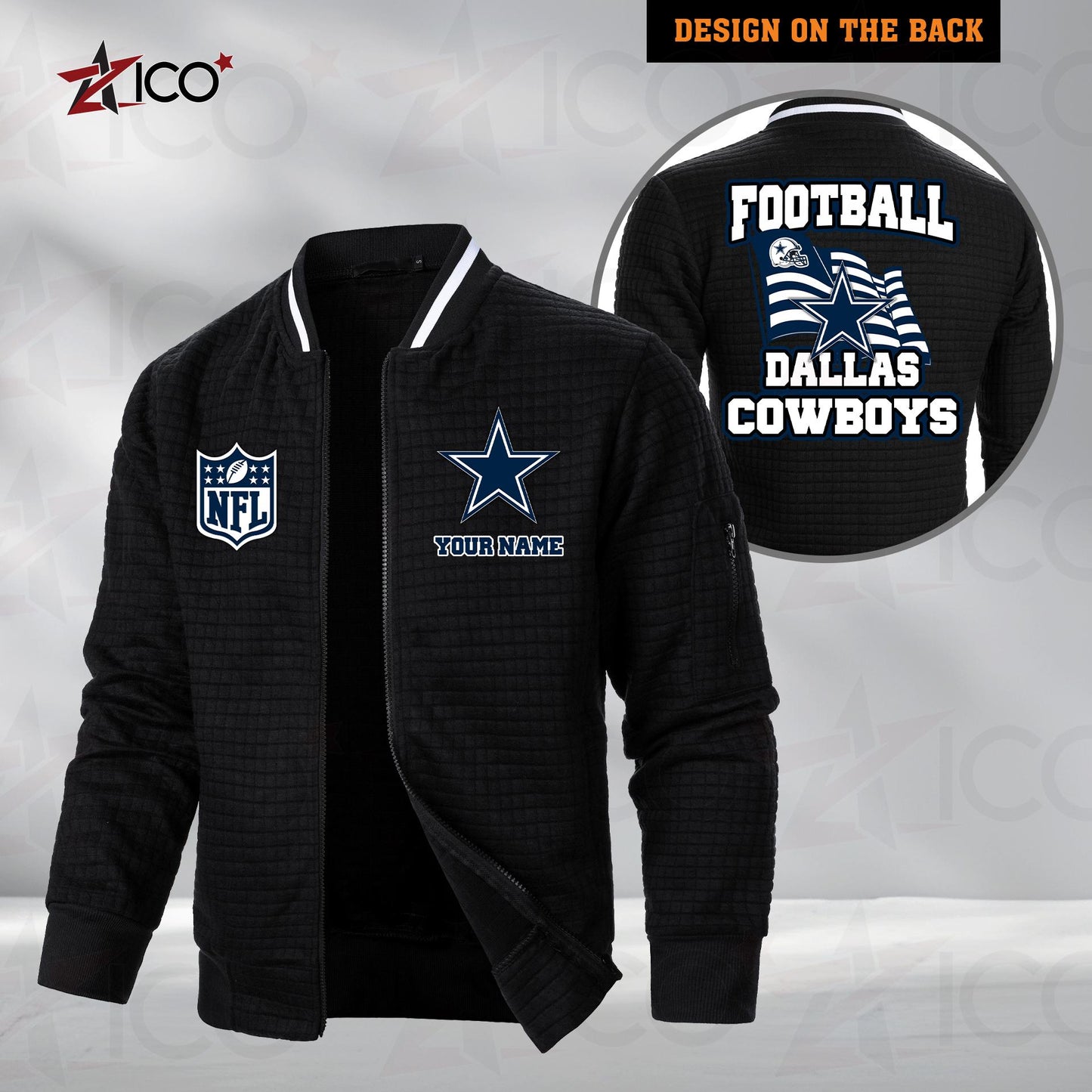 Dallas Cowboys Men’s Casual Jacket For Men New Trending AZMN2DMCJK000009