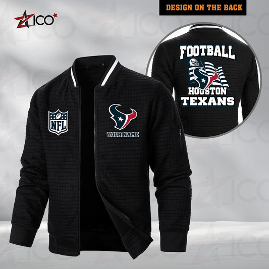 Houston Texans Men’s Casual Jacket For Men New Trending AZMN2DMCJK000013