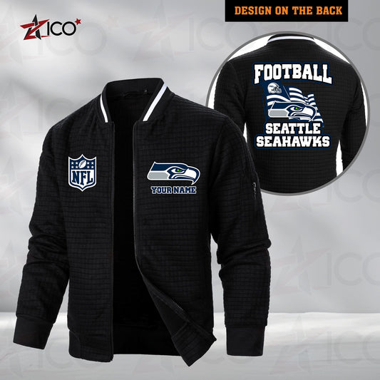 Seattle Seahawks Men’s Casual Jacket For Men New Trending AZMN2DMCJK000029