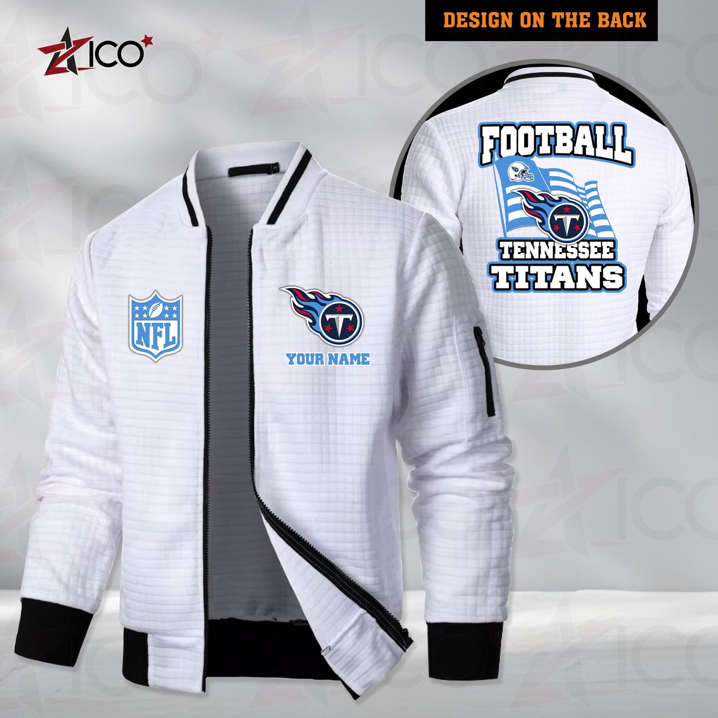 Tennessee Titans Men’s Casual Jacket For Men New Trending AZMN2DMCJK000031