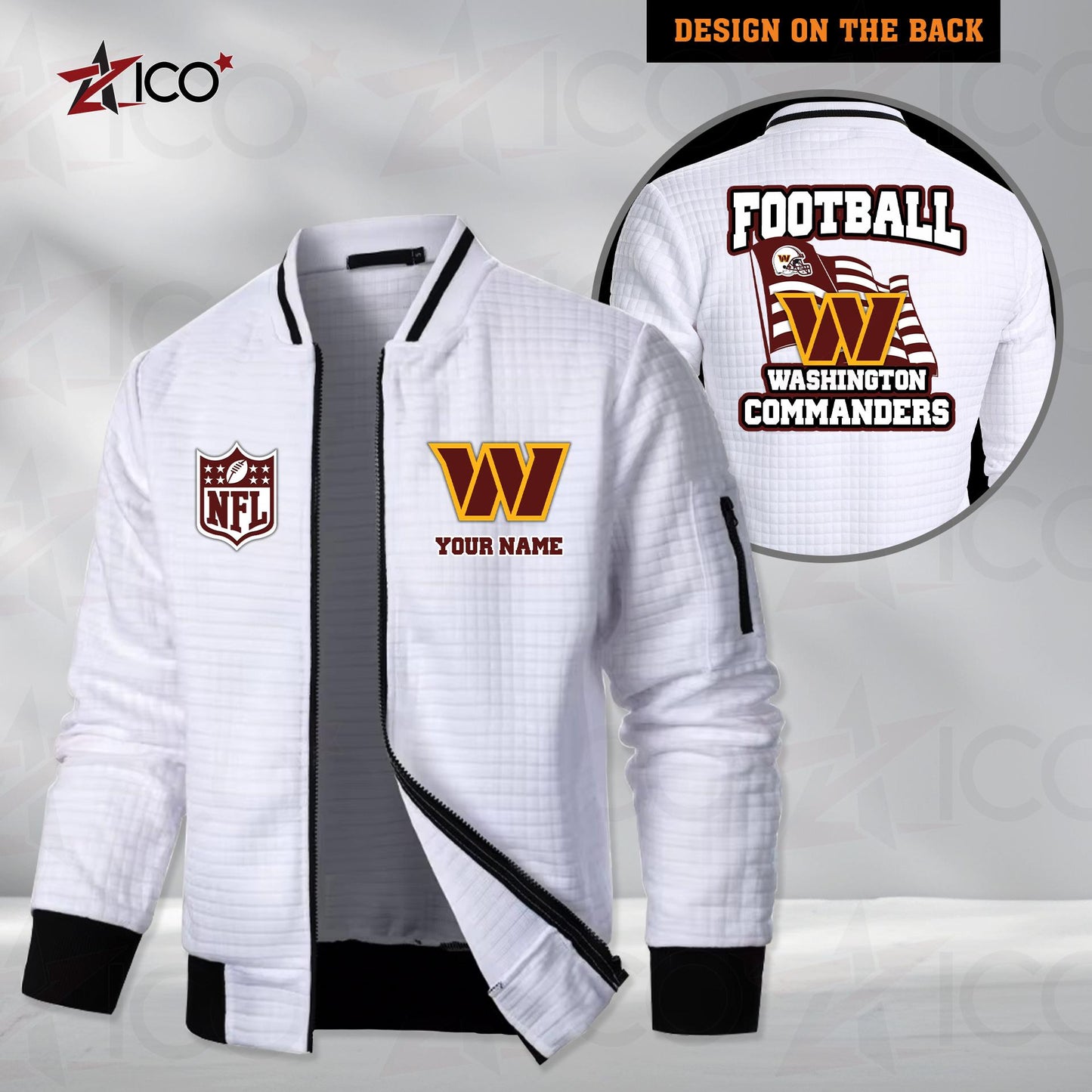 Washington Commanders Men’s Casual Jacket For Men New Trending AZMN2DMCJK000032