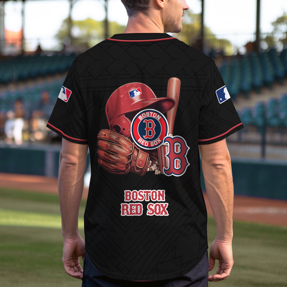 Boston Red Sox Baseball Jersey New Collection MLB AZMNBJS000036
