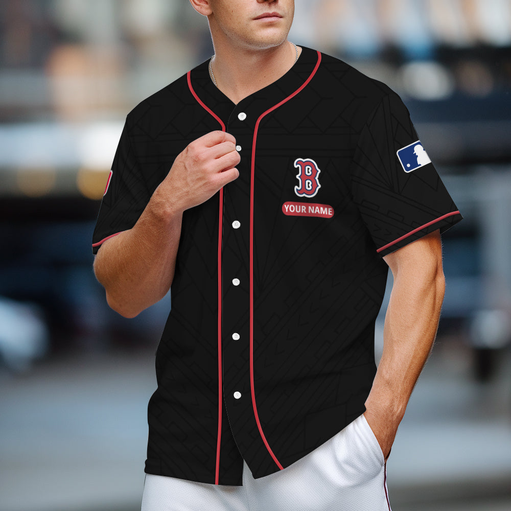 Boston Red Sox Baseball Jersey New Collection MLB AZMNBJS000036