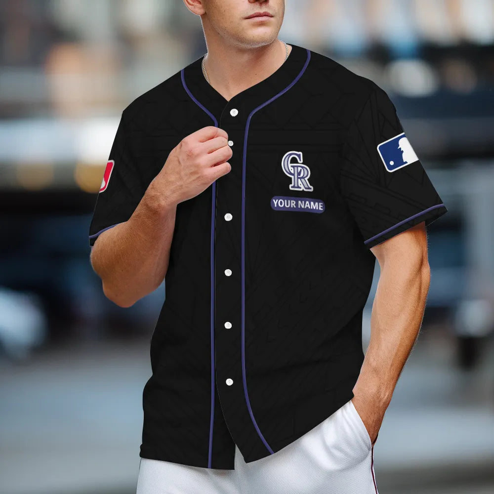Colorado Rockies Baseball Jersey New Collection MLB AZMNBJS000041