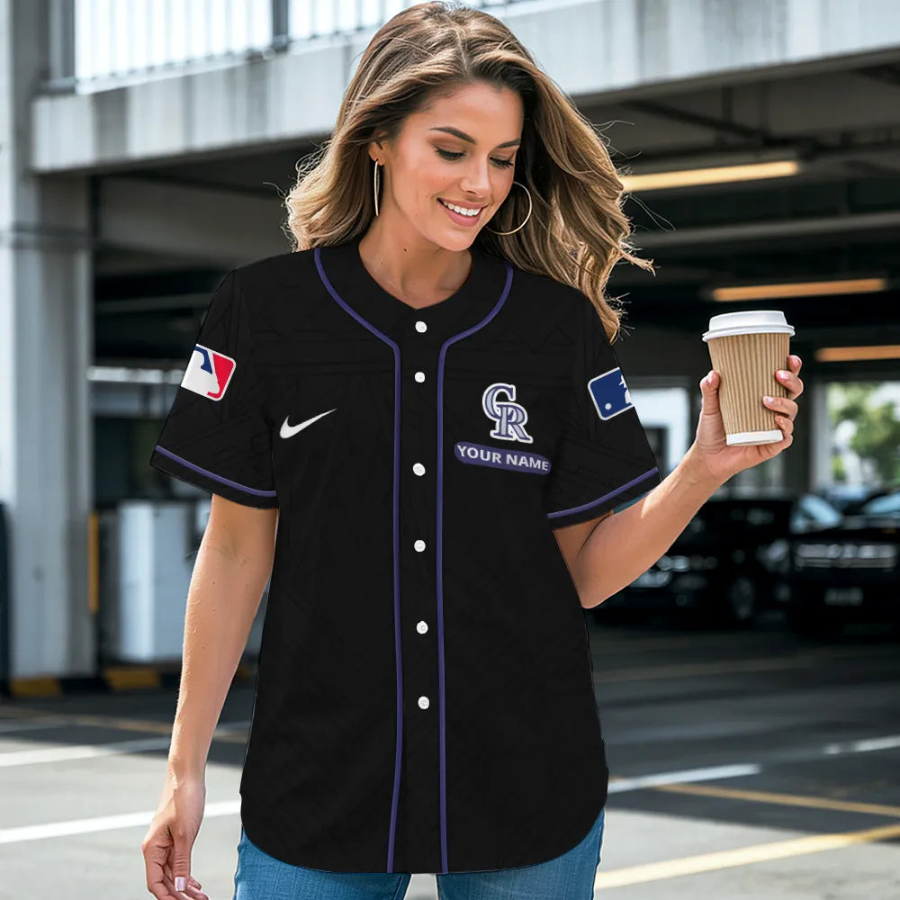 Colorado Rockies Baseball Jersey New Collection MLB AZMNBJS000041