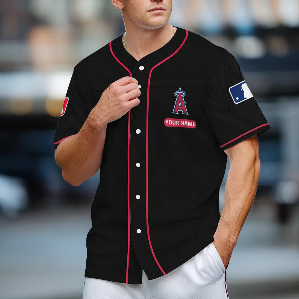 Los Angeles Angels Baseball Jersey New Collection MLB AZMNBJS000045