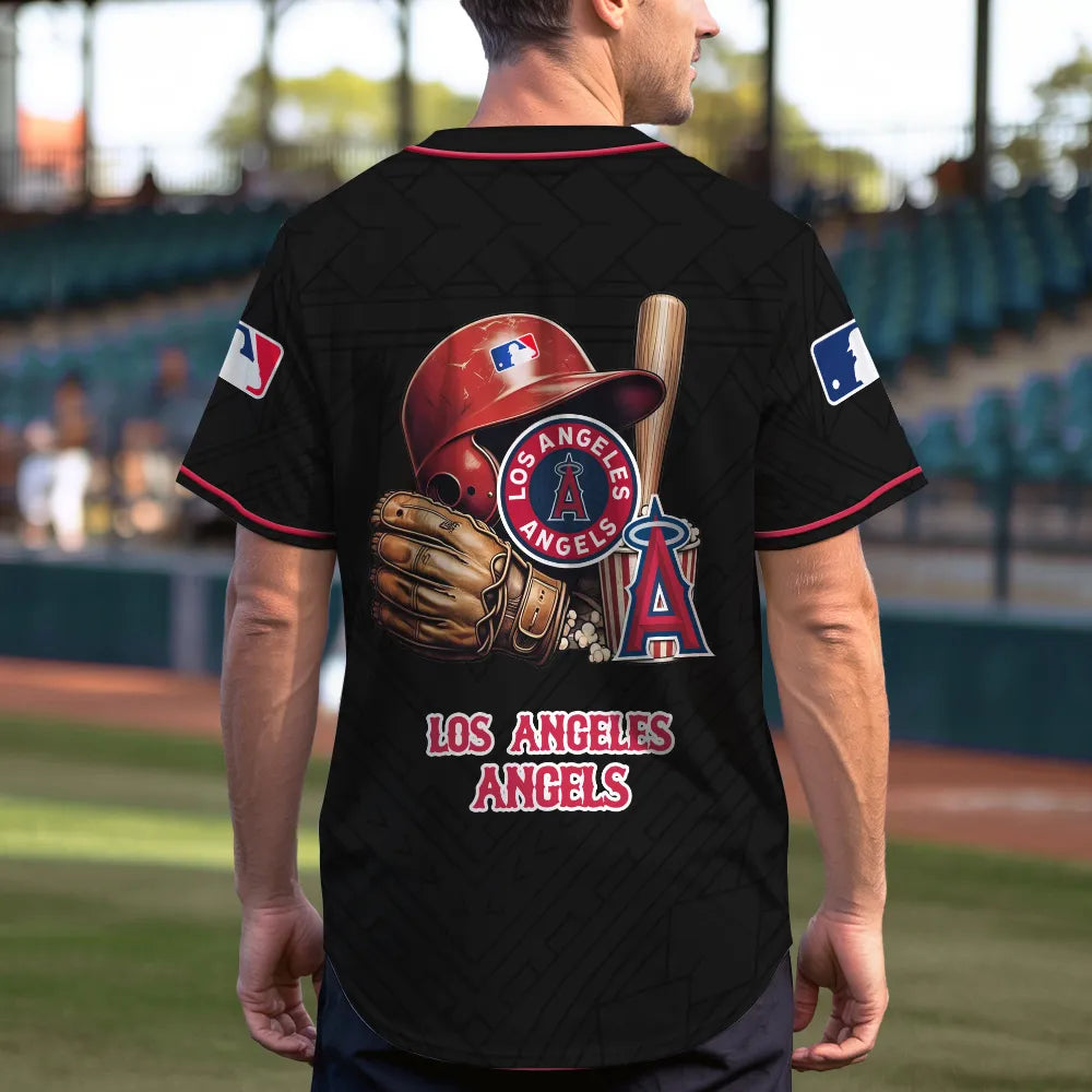Los Angeles Angels Baseball Jersey New Collection MLB AZMNBJS000045