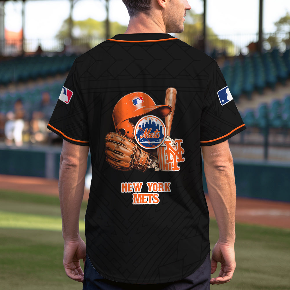 New York Mets Baseball Jersey New Collection MLB AZMNBJS000050