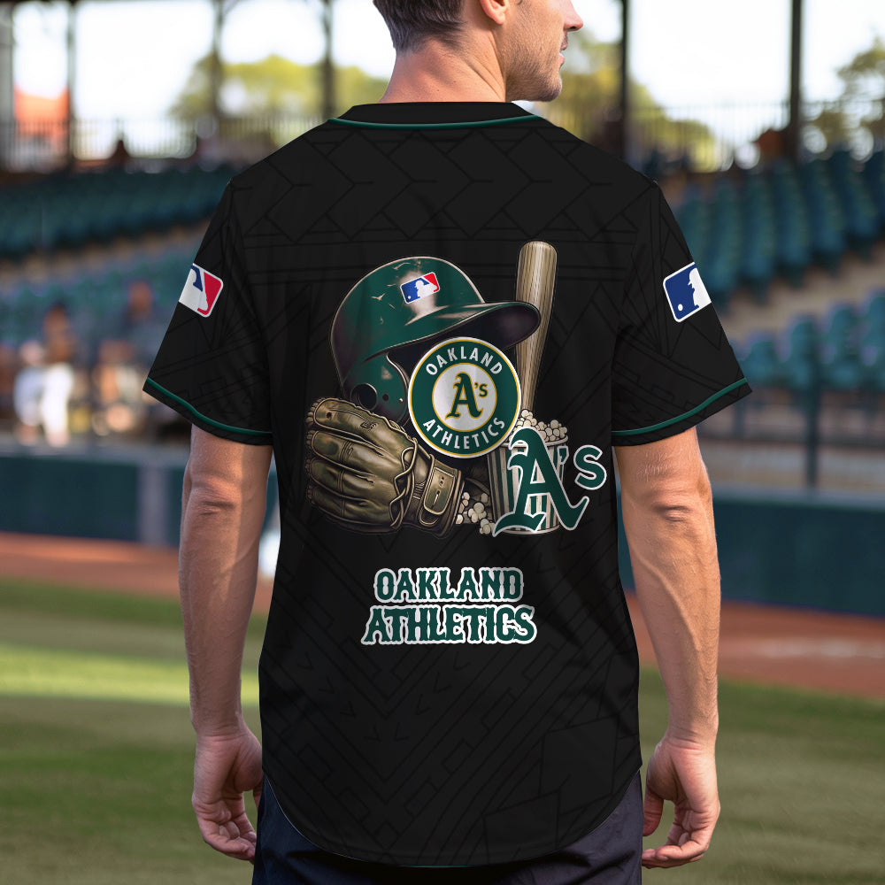 Oakland Athletics Baseball Jersey New Collection MLB AZMNBJS000052