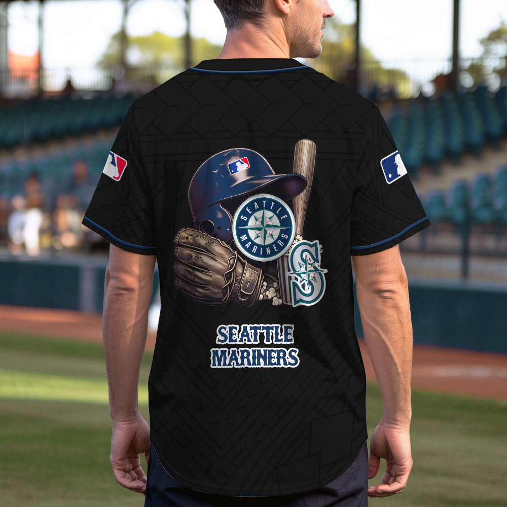 Seattle Mariners Baseball Jersey New Collection MLB AZMNBJS000057