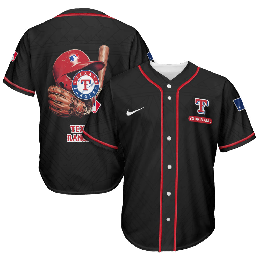 Texas Rangers Baseball Jersey New Collection MLB AZMNBJS000060