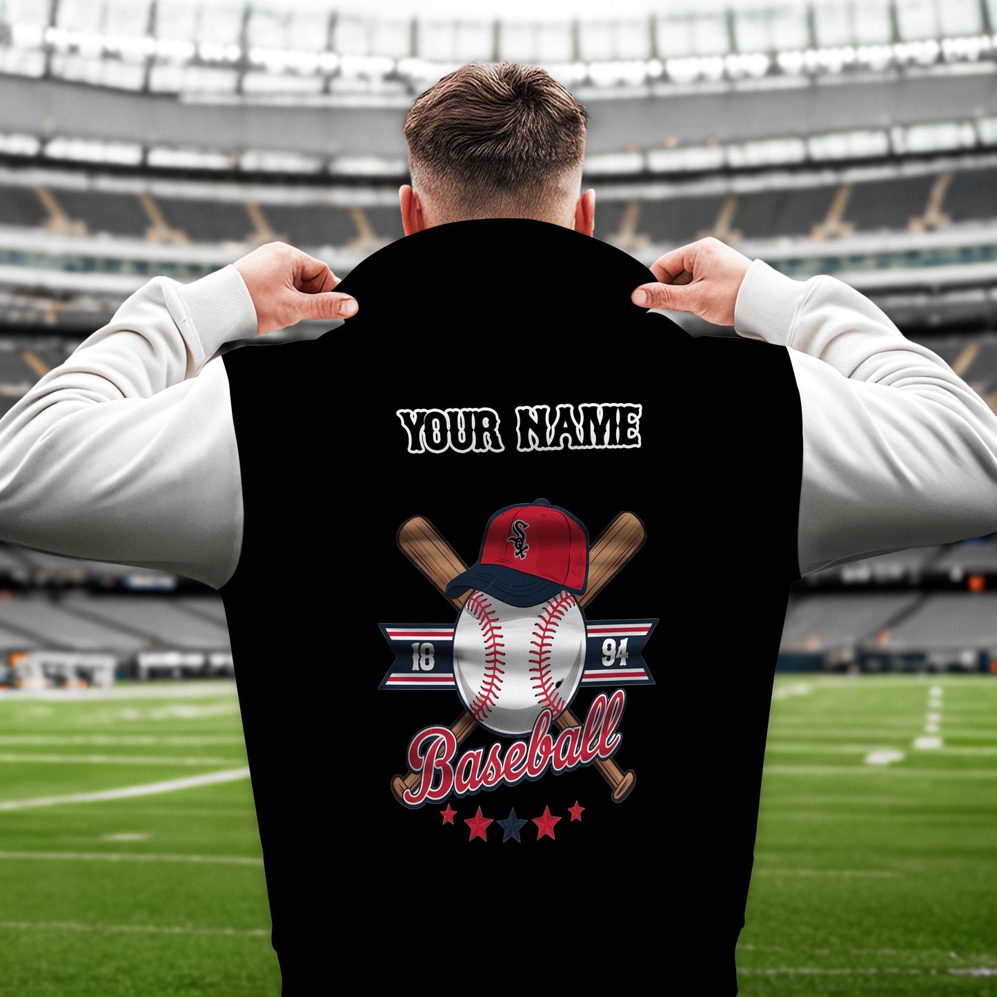 Chicago White Sox New Collection Casual Stand Collar Sweatshirt MLB AZMNSCSW000386