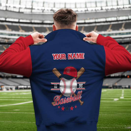 Cleveland Guardians New Collection Casual Stand Collar Sweatshirt MLB AZMNSCSW000388