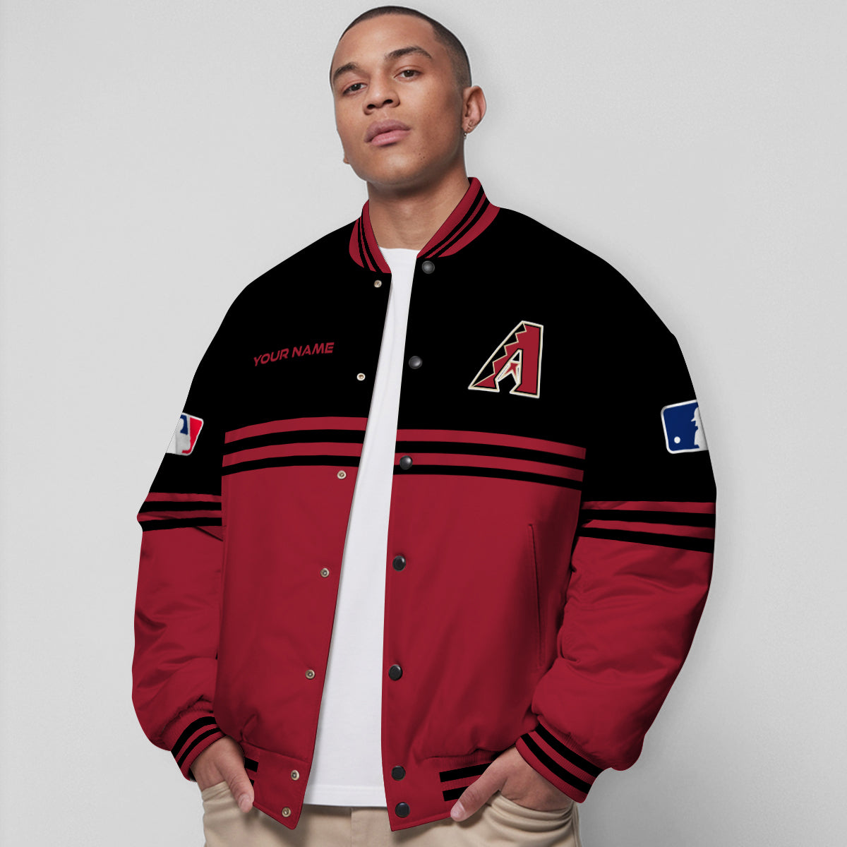 Arizona Diamondbacks Premium New Varsity Jacket MLB AZMNVJK0000286