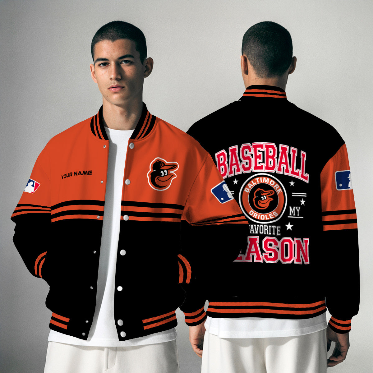 Baltimore Orioles Premium New Varsity Jacket MLB AZMNVJK0000288