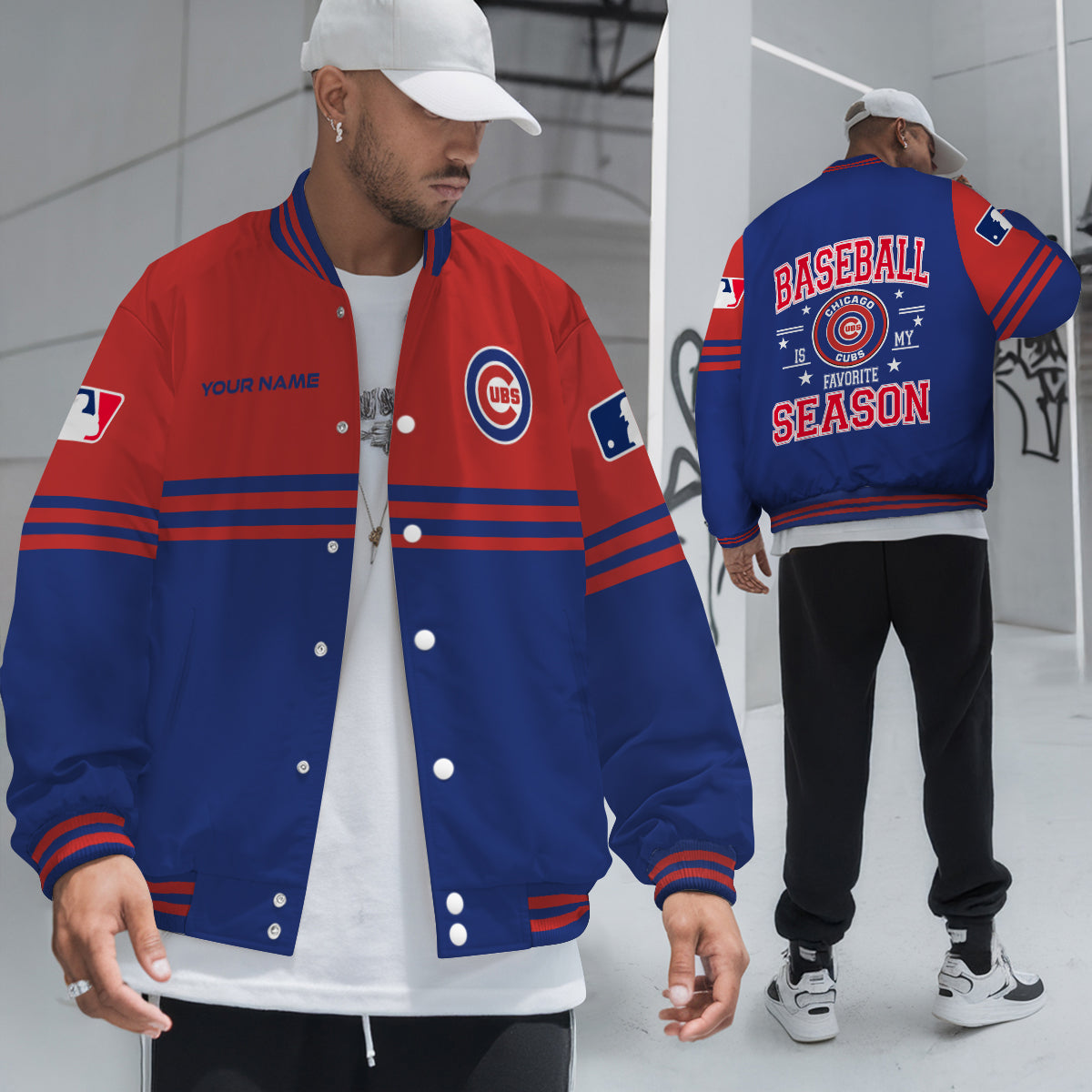 Chicago Cubs Premium New Varsity Jacket MLB AZMNVJK0000290