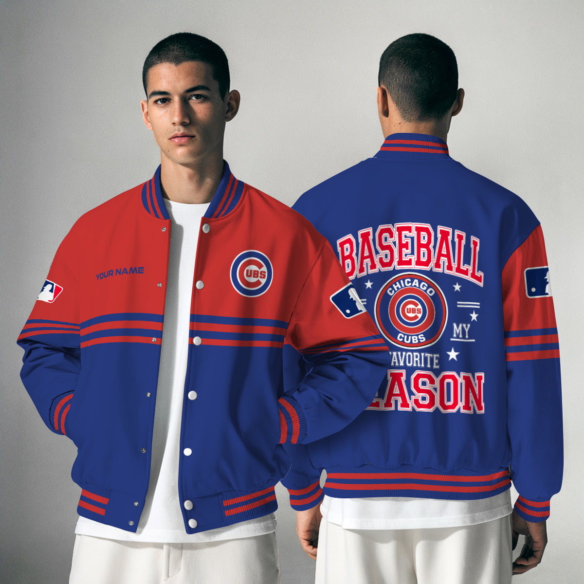 Chicago Cubs Premium New Varsity Jacket MLB AZMNVJK0000290