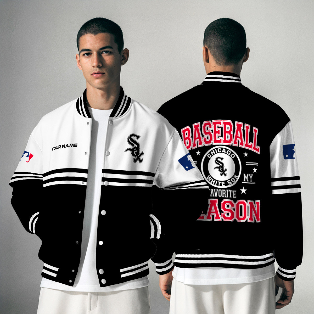 Chicago White Sox Premium New Varsity Jacket MLB AZMNVJK0000291