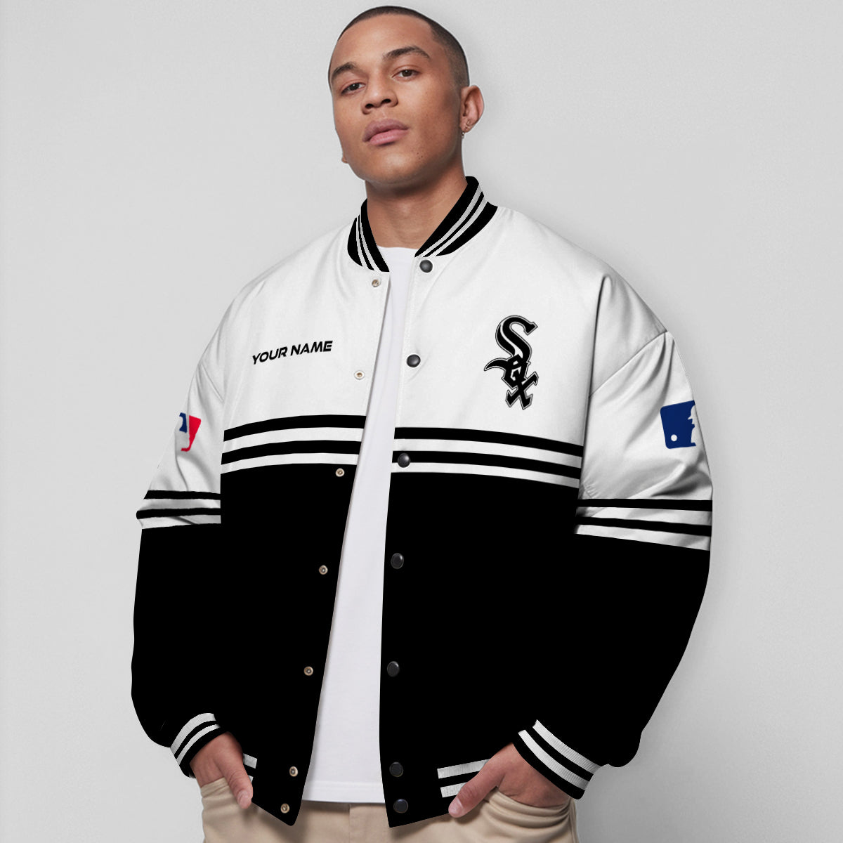 Chicago White Sox Premium New Varsity Jacket MLB AZMNVJK0000291