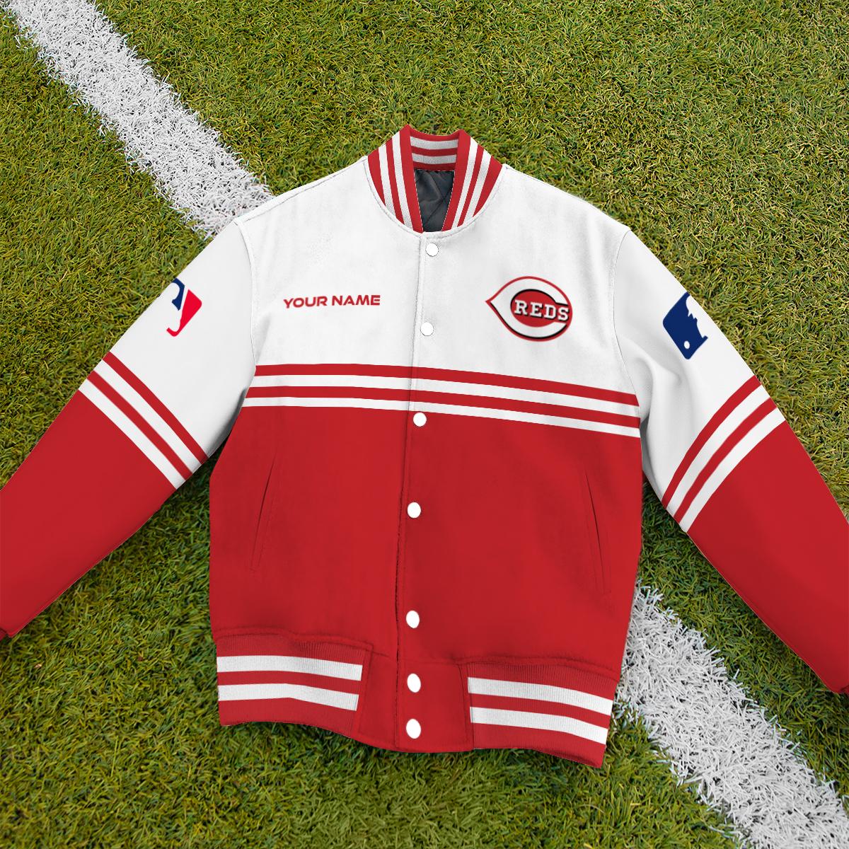 Cincinnati Reds Premium New Varsity Jacket MLB AZMNVJK0000292
