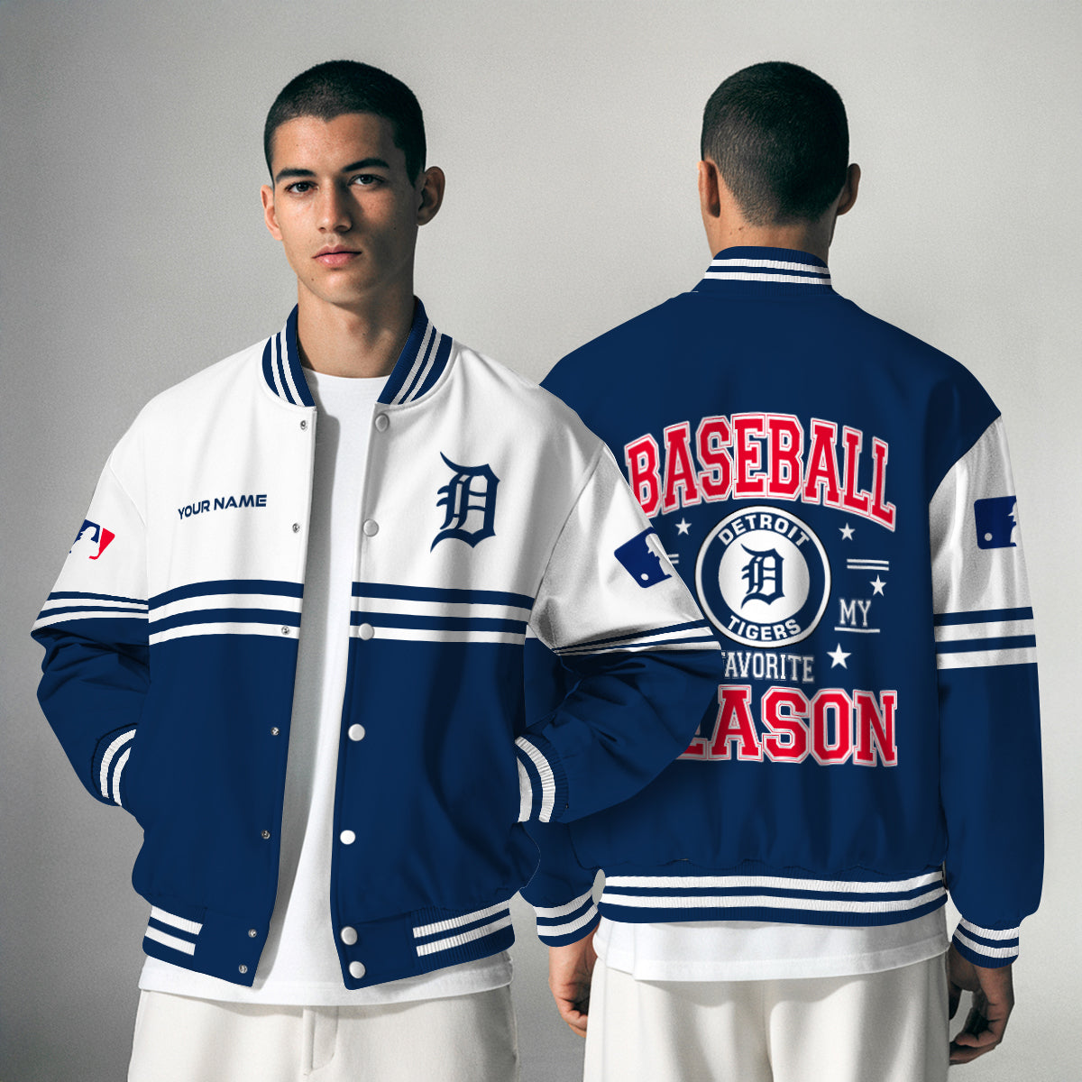 Detroit Tigers Premium New Varsity Jacket MLB AZMNVJK0000295