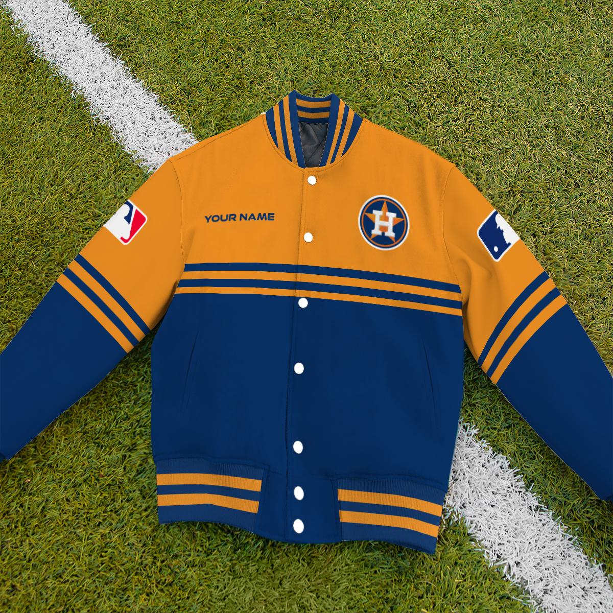 Houston Astros Premium New Varsity Jacket MLB AZMNVJK0000296