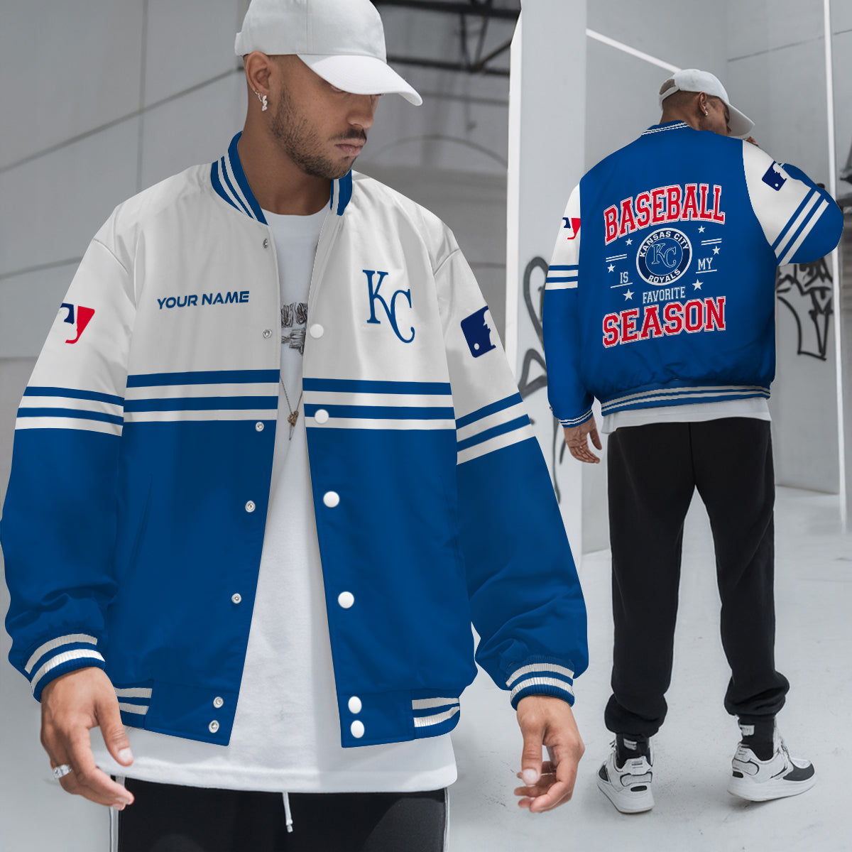 Kansas City Royals Premium New Varsity Jacket MLB AZMNVJK0000297