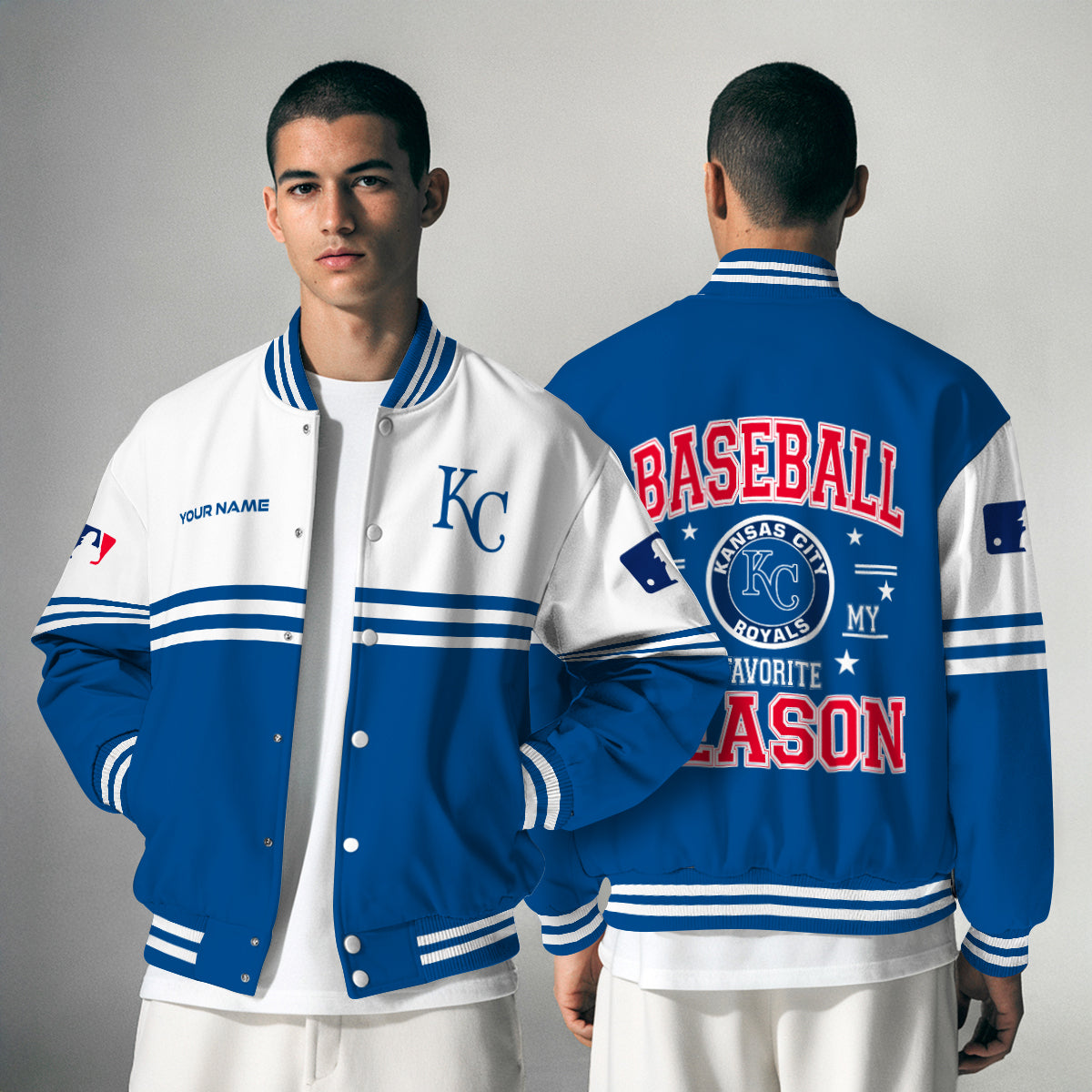 Kansas City Royals Premium New Varsity Jacket MLB AZMNVJK0000297