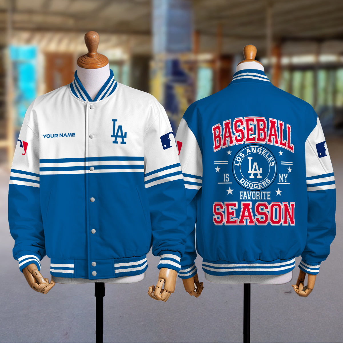Los Angeles Dodgers Premium New Varsity Jacket MLB AZMNVJK0000299