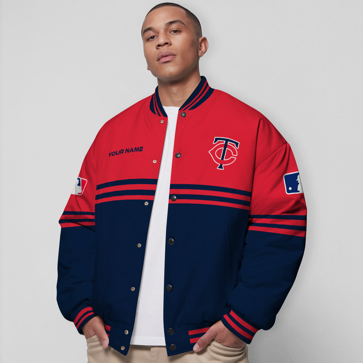 Minnesota Twins Premium New Varsity Jacket MLB AZMNVJK0000302