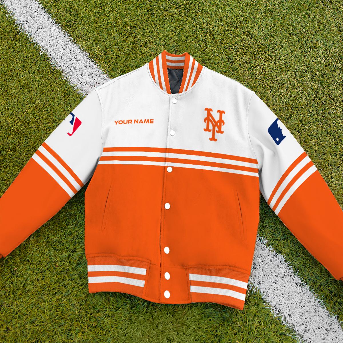 New York Mets Premium New Varsity Jacket MLB AZMNVJK0000303