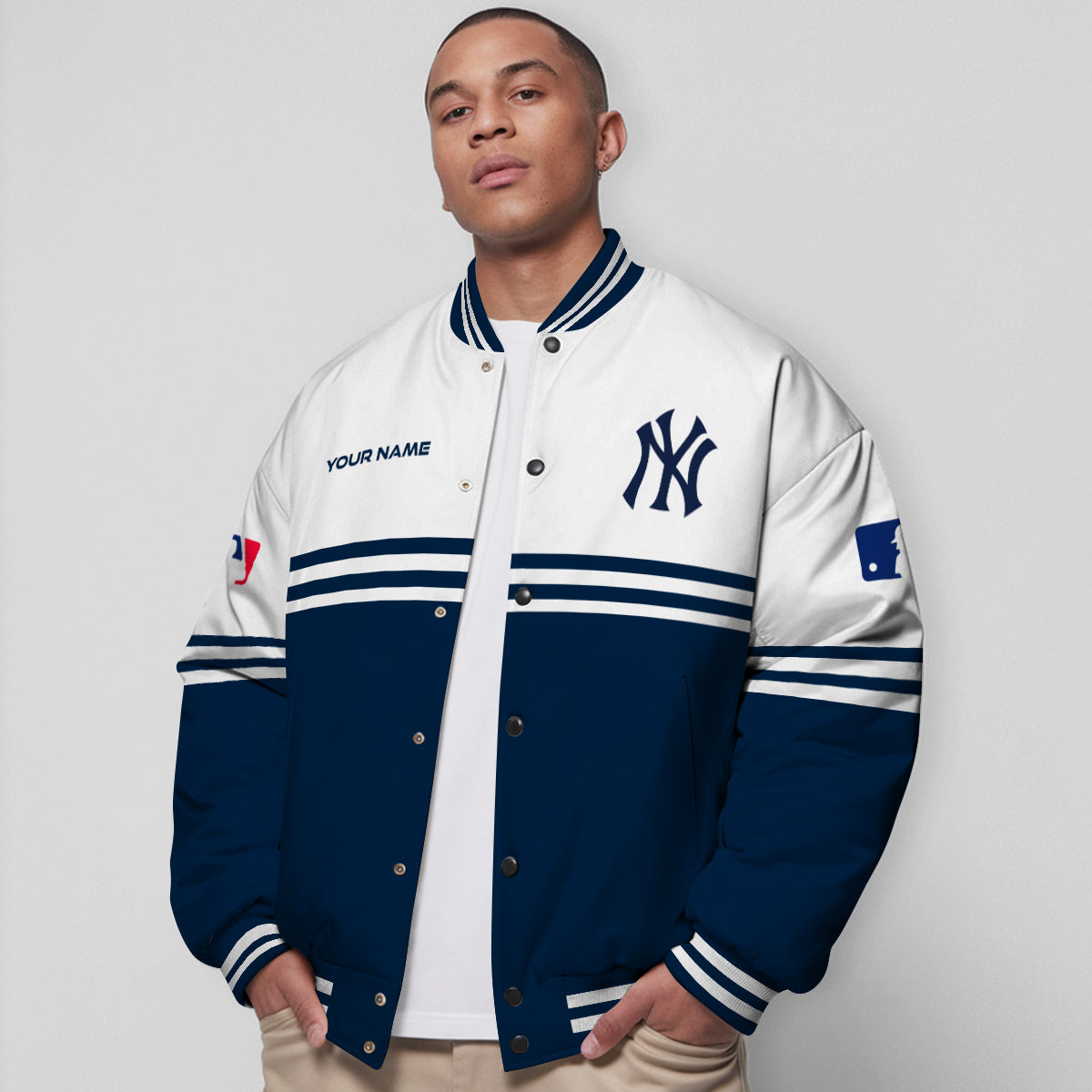 New York Yankees Premium New Varsity Jacket MLB AZMNVJK0000304