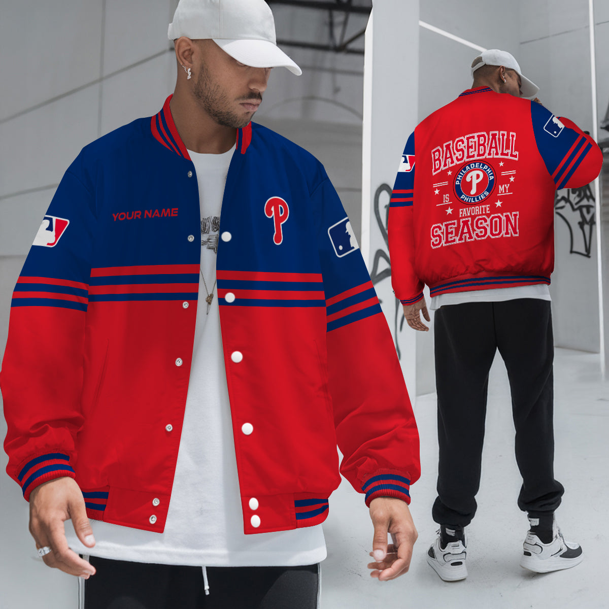 Philadelphia Phillies Premium New Varsity Jacket MLB AZMNVJK0000306