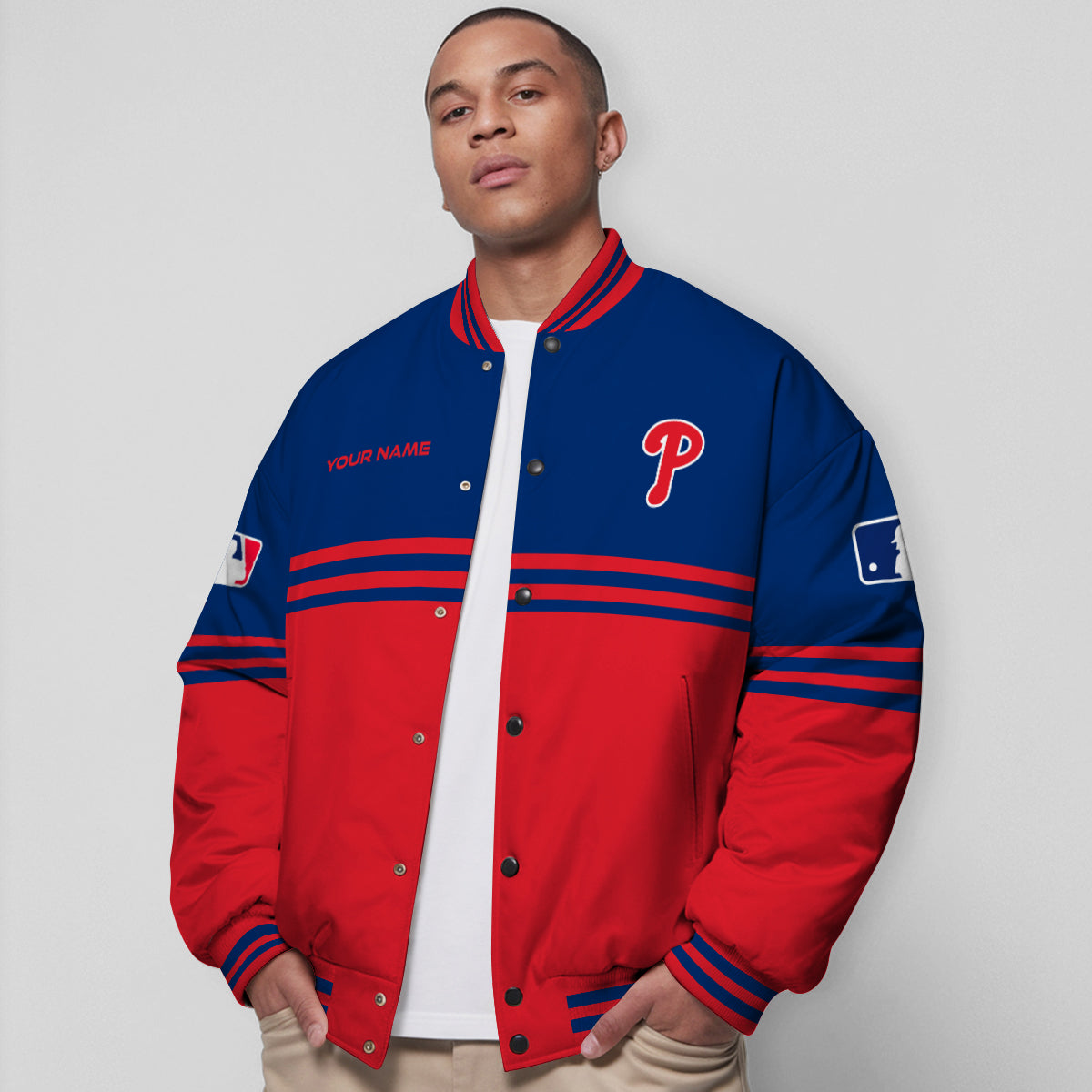 Philadelphia Phillies Premium New Varsity Jacket MLB AZMNVJK0000306