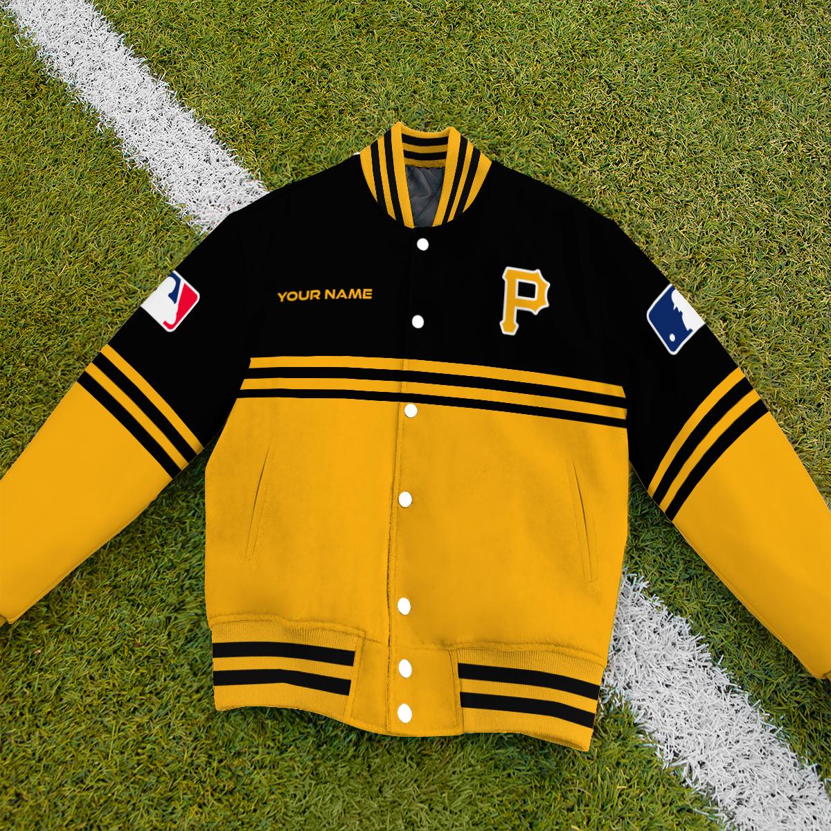 Pittsburgh Pirates Premium New Varsity Jacket MLB AZMNVJK0000307