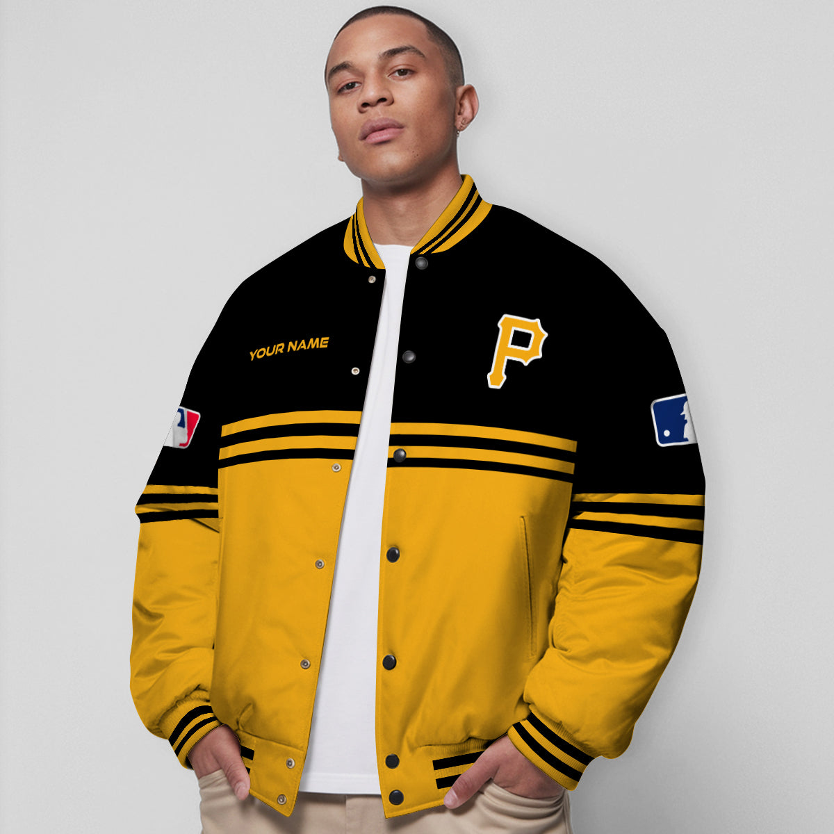 Pittsburgh Pirates Premium New Varsity Jacket MLB AZMNVJK0000307