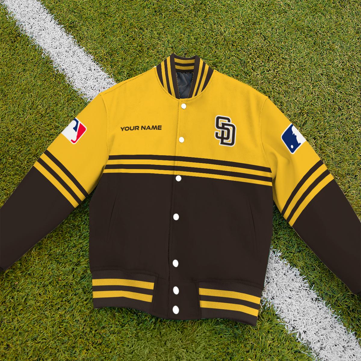 San Diego Padres Premium New Varsity Jacket MLB AZMNVJK0000308