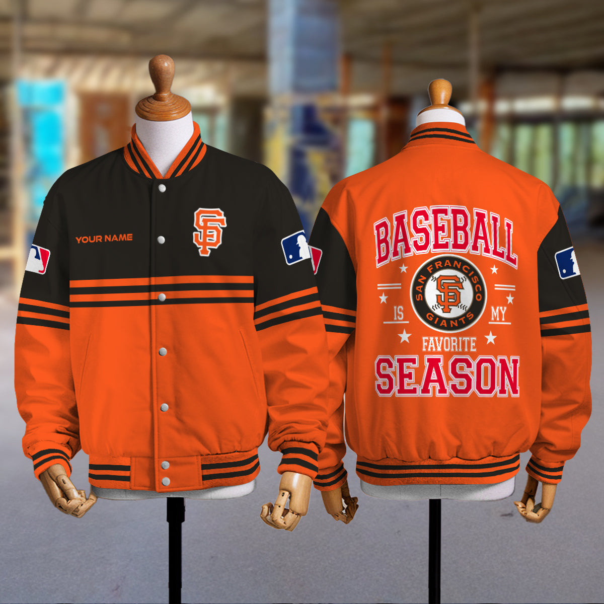 San Francisco Giants Premium New Varsity Jacket MLB AZMNVJK0000309