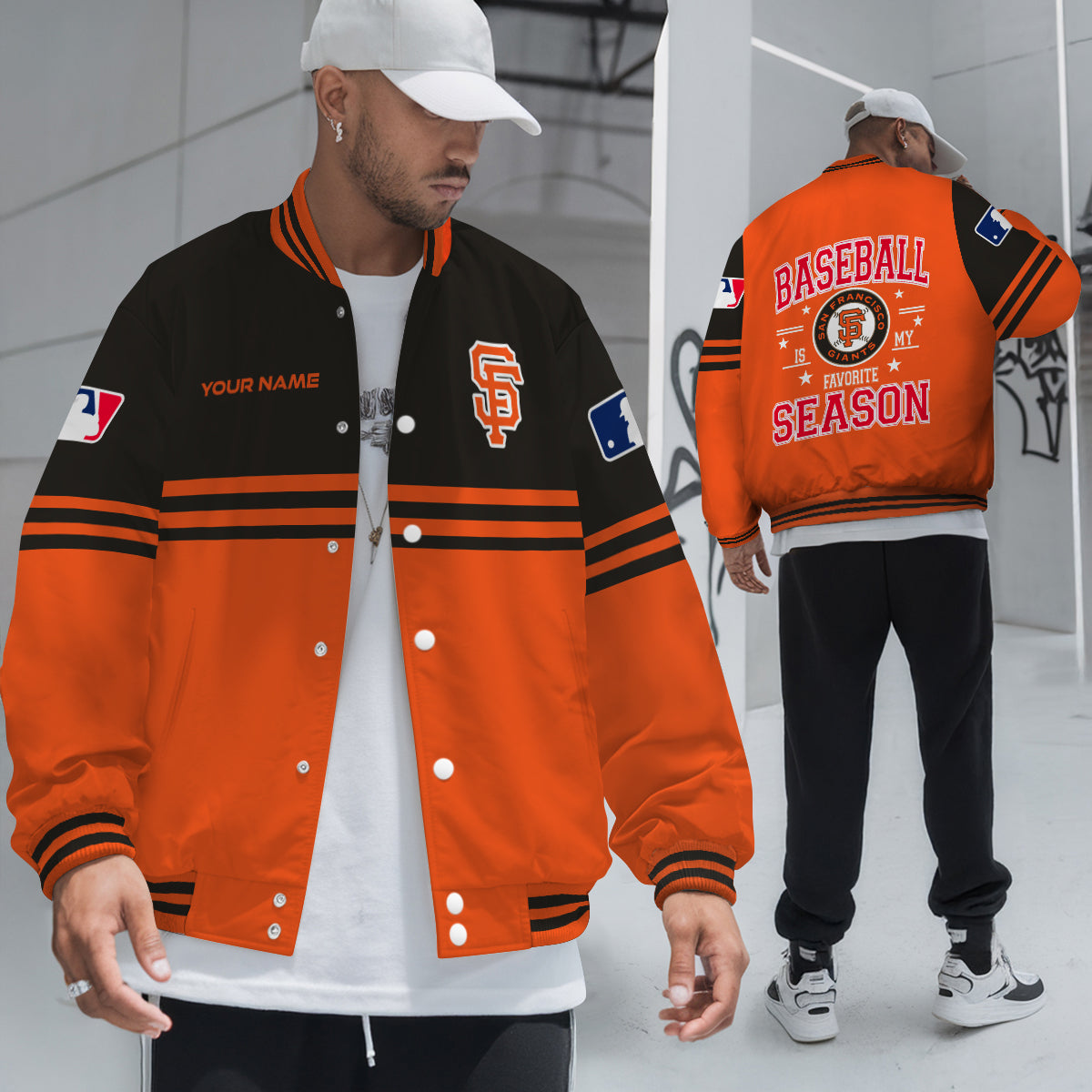 San Francisco Giants Premium New Varsity Jacket MLB AZMNVJK0000309