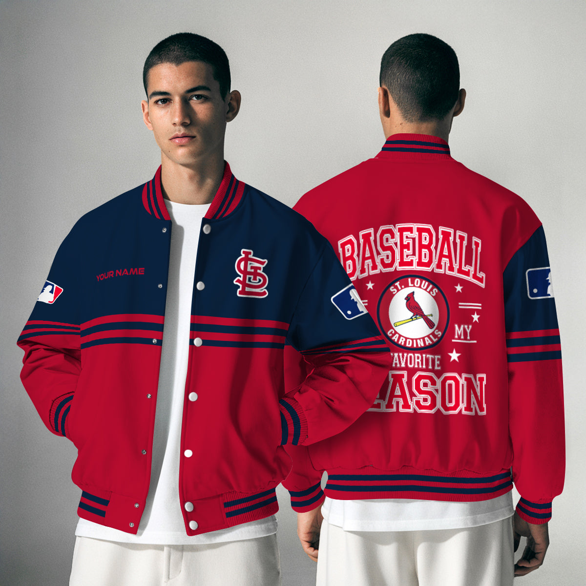 St. Louis Cardinals Premium New Varsity Jacket MLB AZMNVJK0000311