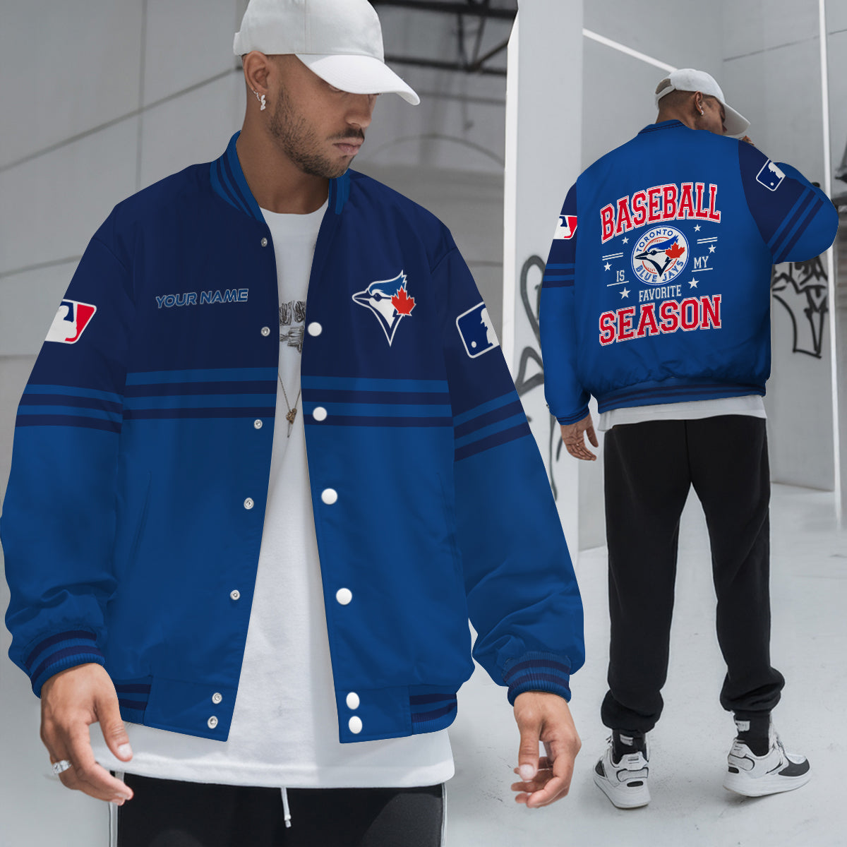 Toronto Blue Jays Premium New Varsity Jacket MLB AZMNVJK0000314