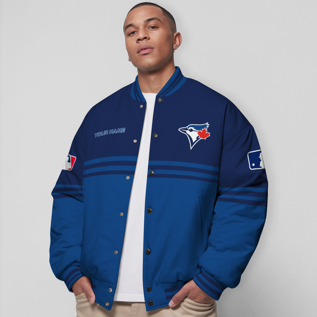 Toronto Blue Jays Premium New Varsity Jacket MLB AZMNVJK0000314