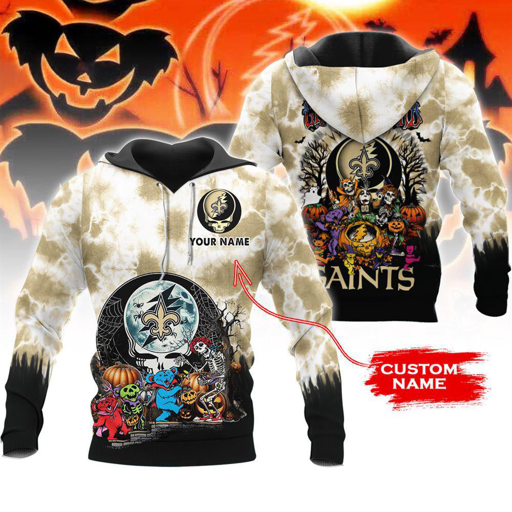 New Orleans Saints Halloween Custom 3D Hoodie NA225