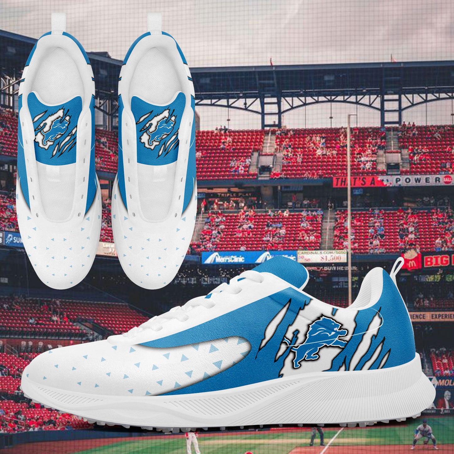 Detroit Lions Limited Edition Precision Play Golf Shoes AZSPGS000011