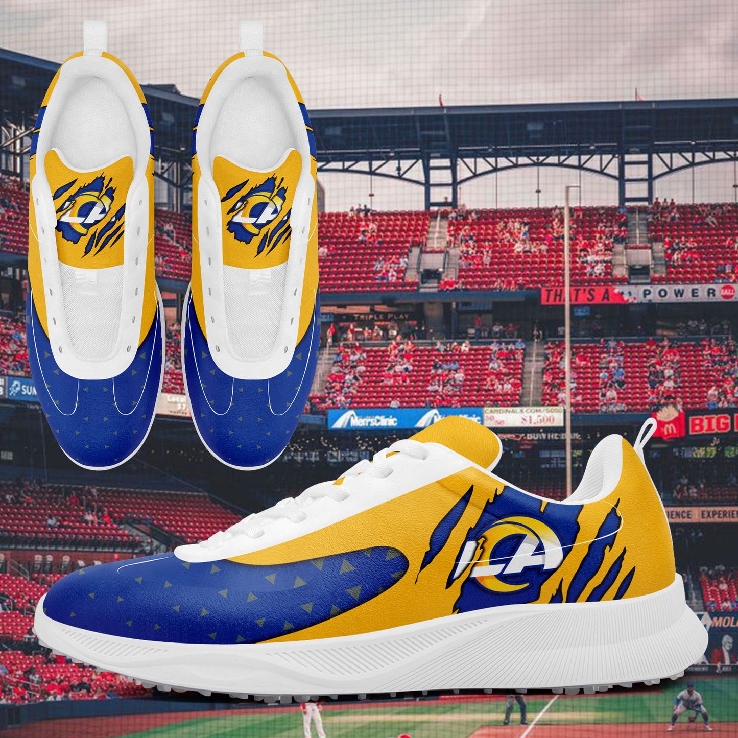 Los Angeles Rams Limited Edition Precision Play Golf Shoes AZSPGS000017