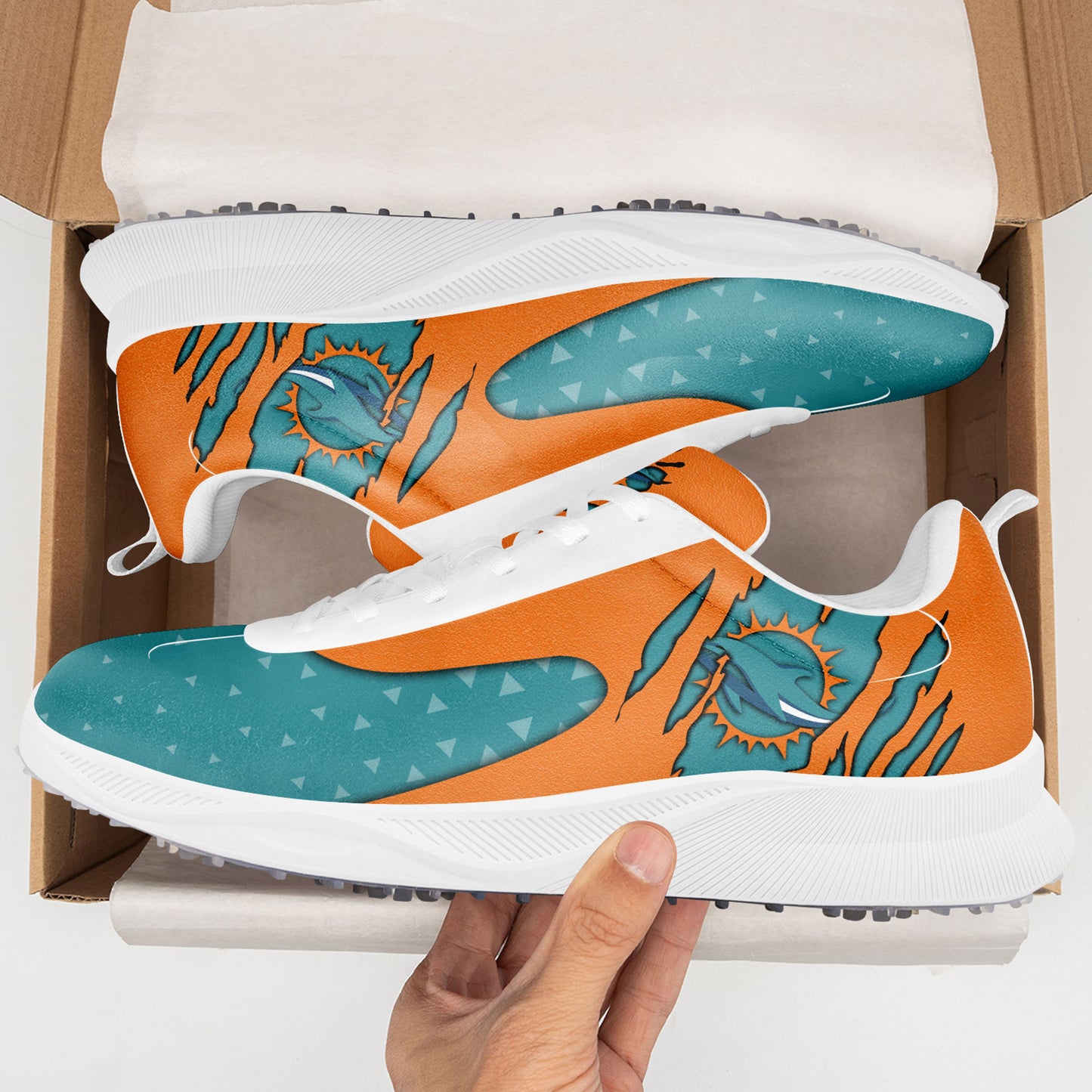 Miami Dolphins Limited Edition Precision Play Golf Shoes AZSPGS000018