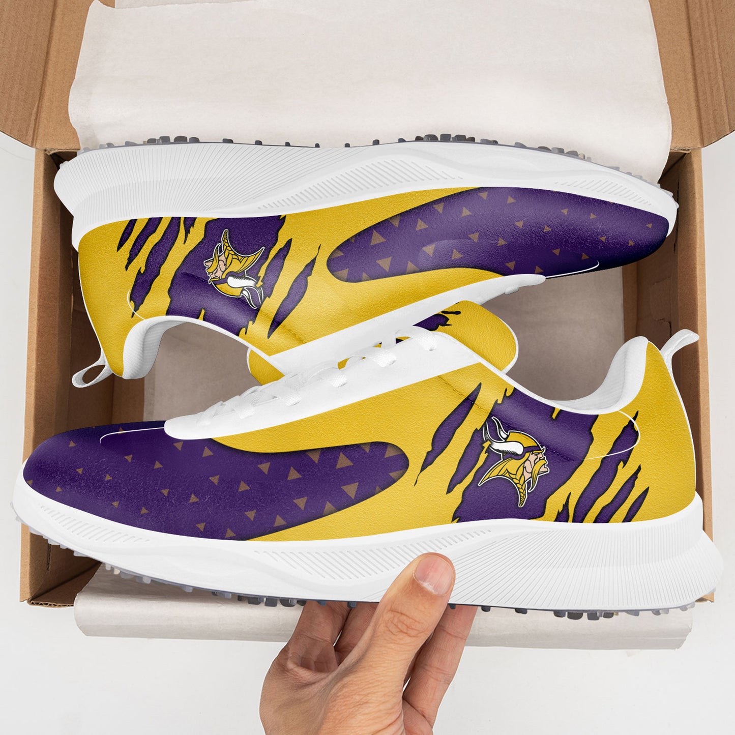 Minnesota Vikings Limited Edition Precision Play Golf Shoes AZSPGS000019