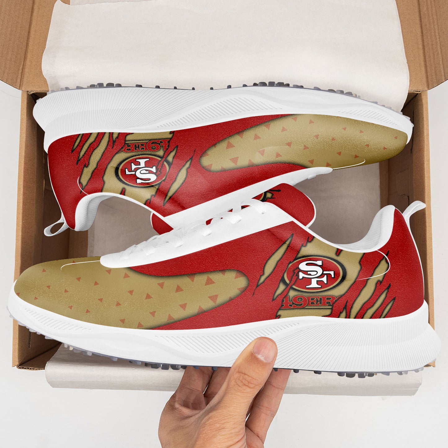 San Francisco 49ers Limited Edition Precision Play Golf Shoes AZSPGS000025