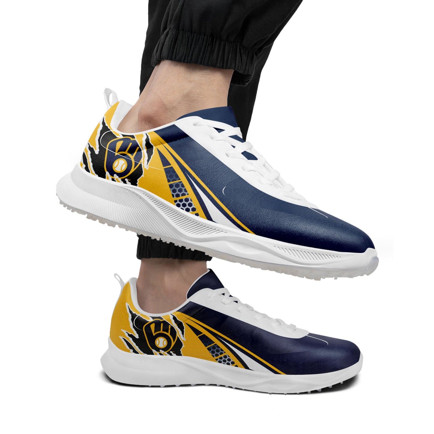 Milwaukee Brewers Limited Edition Precision Play Golf Shoes AZSPGS000043