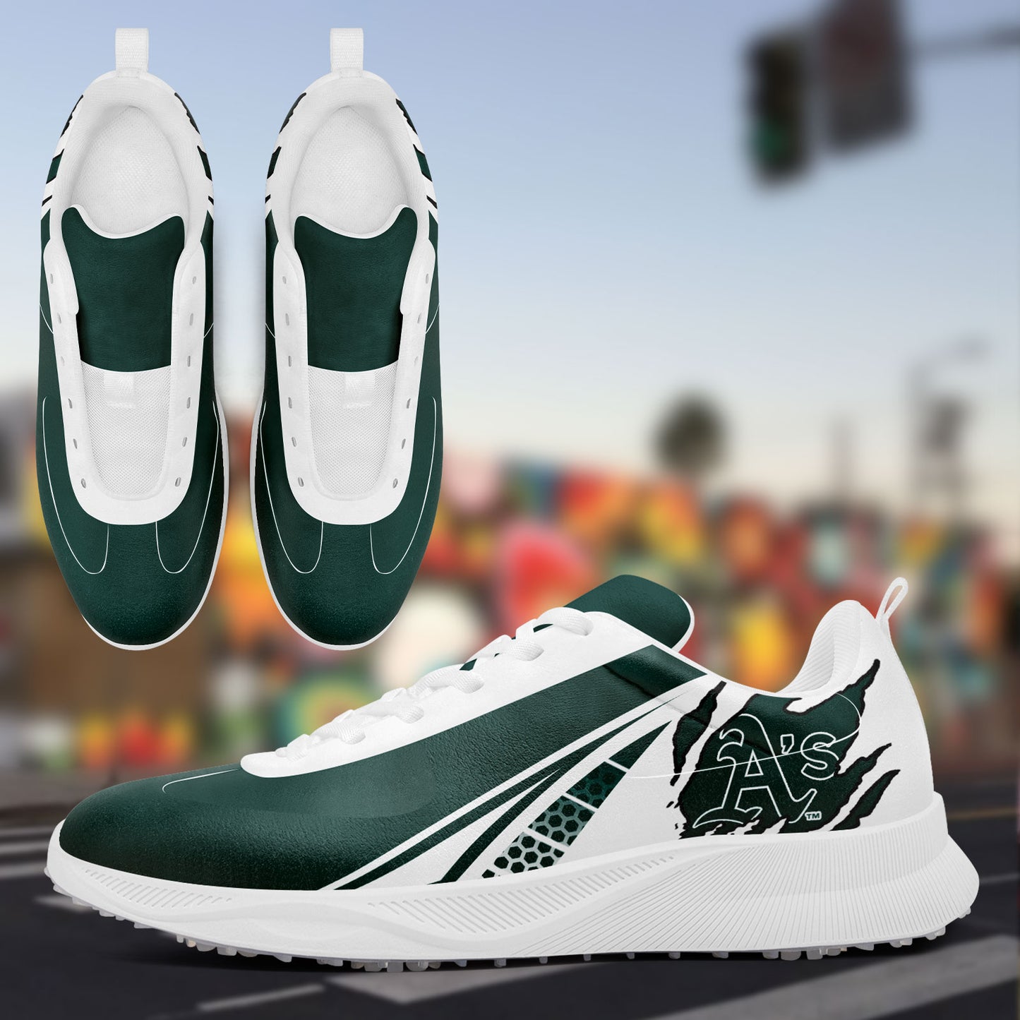 Oakland Athletics Limited Edition Precision Play Golf Shoes AZSPGS000047